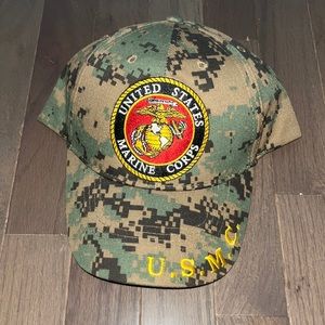 United States Marine Corps USMC Semper Fidelis Always Faithful Digital Camo Hat